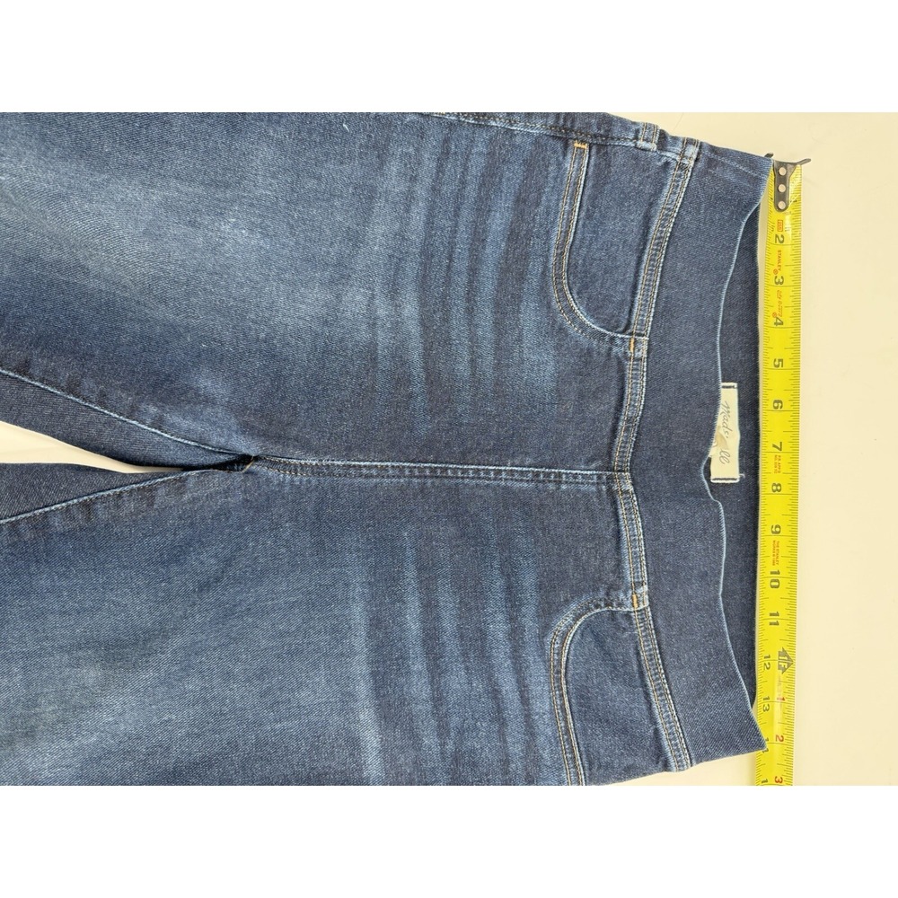 Madewell High Rise Skinny Jeans Dark Wash Size 27 Stretch Denim - Picture 6 of 13